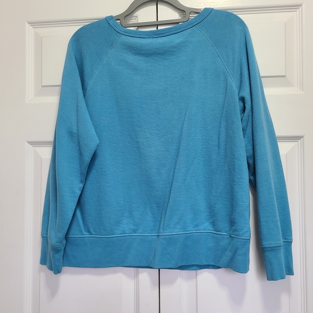 GAP Blue Crew Neck Women's Sweater - Picture 2 of 4